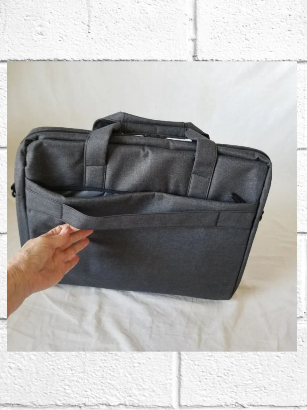NWOT! MicaYoung Laptop Computer Carrying Case Tote w/Shoulder & Luggage Straps